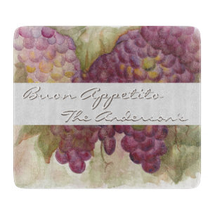 Planche à découper personnalisée sur le thème du v