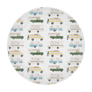 Planche À Découper PERSONNALISER de remorque de Motorhome de vanlife