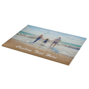 Planche À Découper Personnalisez votre carte de découpe photo avec du