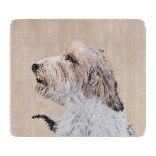 Planche À Découper Petit Basset Griffon Vendéen Peinture - Chien Art