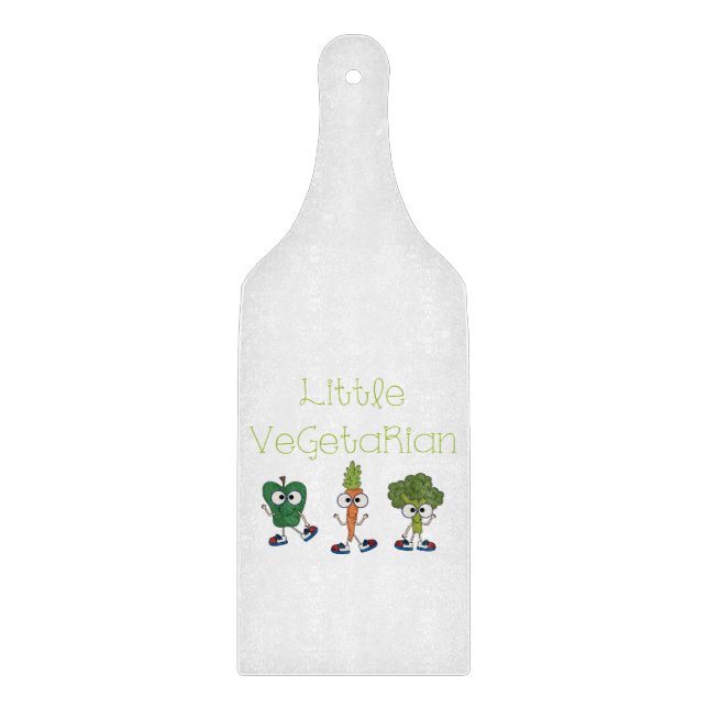 Planche À Découper Petit végétarien (Devant)