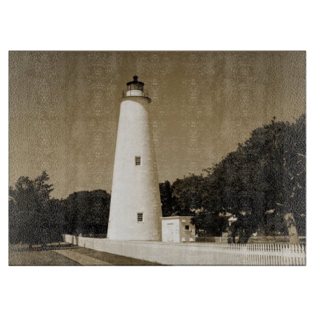 Planche À Découper Phare d'Ocracoke (Devant)