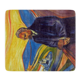 Planche À Découper Philosophe Friedrich Nietzsche (par Edvard Munch)