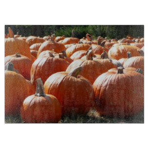Planche À Découper Photo citrouille pour automne, Halloween ou Thanks