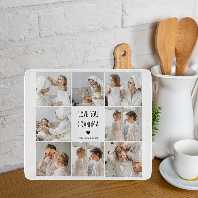 Planche À Découper Photo de Love You Grandma Meilleur poison (Créateur téléchargé)
