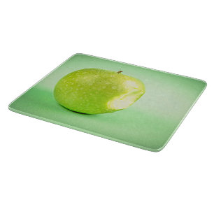 Planche À Découper Photo "Green Apple". Commandez dès maintenant 