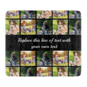 Planche À Découper photocollage et texte