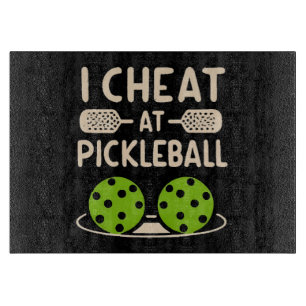Planche À Découper Pickleball Drôle