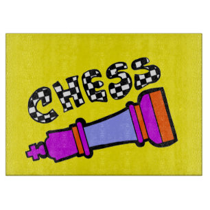 Planche À Découper pièce d'échecs