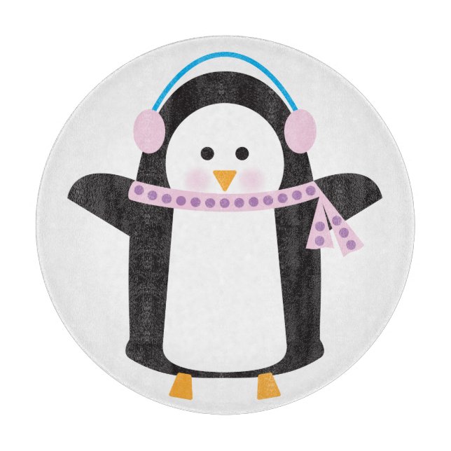 Planche À Découper Pingouin chilien (Devant)
