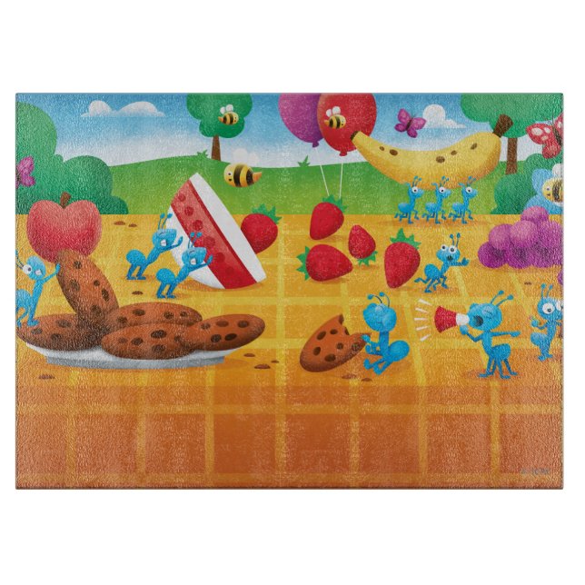 Planche À Découper Pique-nique d'été (Devant)