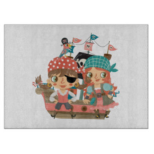 Planche À Découper Pirates Girly