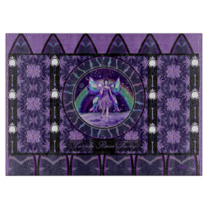 Planche À Découper Plaine violette Fairy Cutting Board