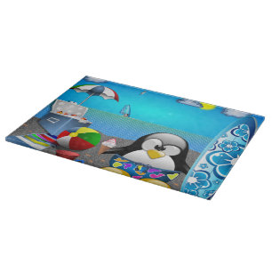 PLANCHE À DÉCOUPER PLAISANCE D'ÉTÉ À LA PLAGE