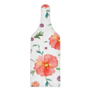 Planche À Découper Planche à coudre en verre de fleur - Cadeau de cui