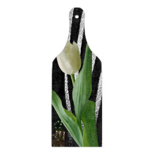 Planche À Découper Planche à verre Tulipe florale