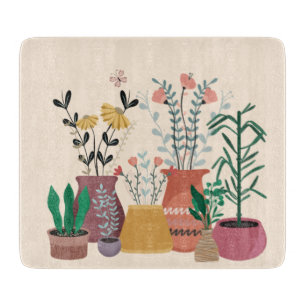 Planche À Découper Plante heureux