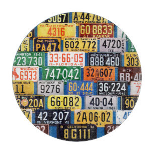 Planche À Découper Plaques de licence par H. Wilson Smith