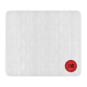 Planche À Découper Plateau de coupe en verre personnalisé avec logo d