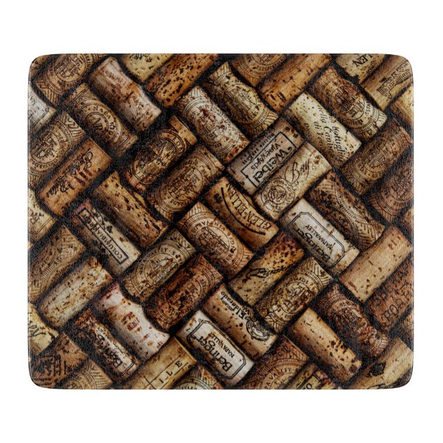 Planche À Découper Plateau de découpe d'impression de liège (Devant)