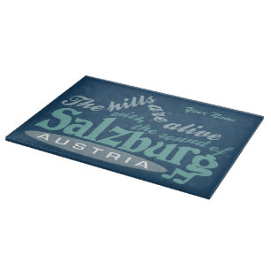 Planche À Découper Plateau de découpe monogramme personnalisé Salzbou