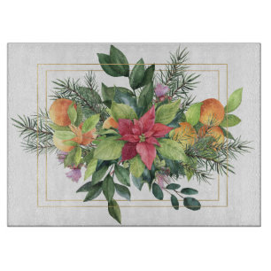 Planche À Découper Poinsététie, Oranges, Evergreens Glorieux