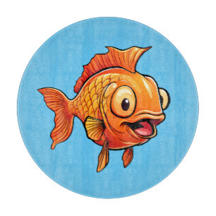 Planche À Découper Poisson d'or