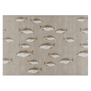 Planche À Découper Poisson sépien