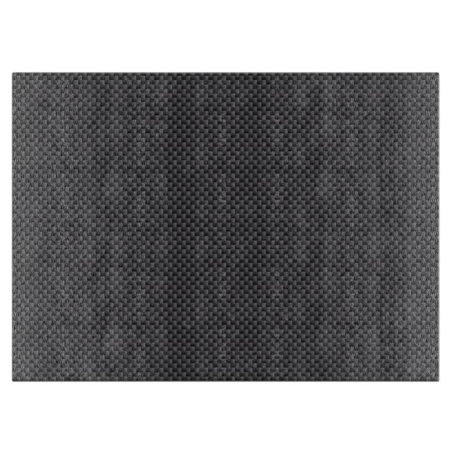 Planche À Découper Polymère noir et gris de fibre de carbone (Devant)