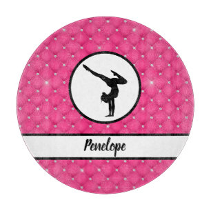 Planche À Découper Porte-main en pierre de fer recouverte de roses ch