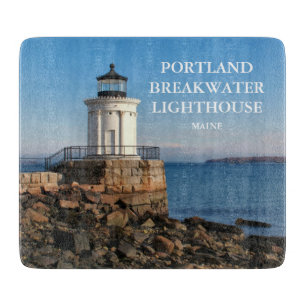 Planche À Découper Portland Breakwater Lighthouse Maine Cutboard