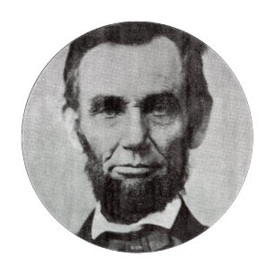 Planche À Découper Portrait d'Abe Lincoln 2