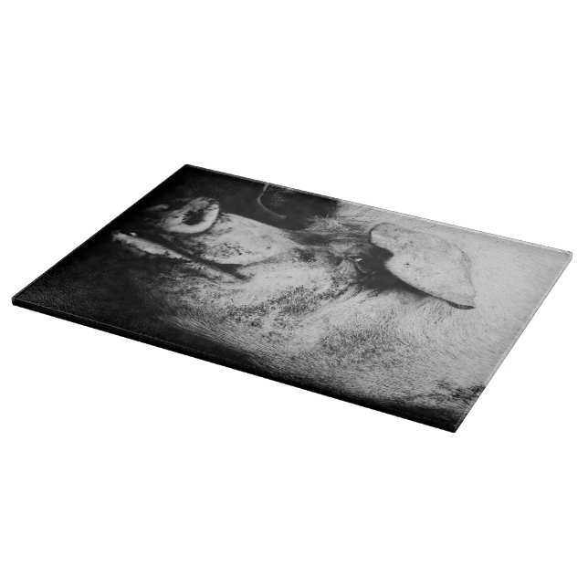 Planche À Découper portrait de cochon (Coin)