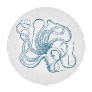 Planche À Découper Poulpe nautique