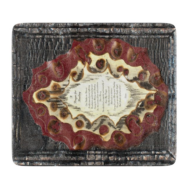 Planche À Découper Prière Pour Guérir (Devant)