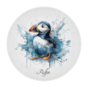 Planche À Découper Puffin Splash, personnalisé