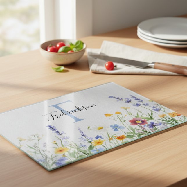 Planche À Découper Realtor Closing Gift Wildflower Cutting Board (Realtor Closing Gift Wildflower Cutting Board)