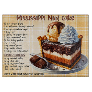 Planche À Découper Recette de gâteau de boue du Mississippi