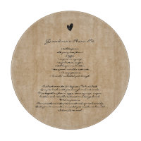 Recette de la grand-mère personnalisée Garde de fa