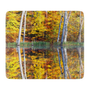 Planche À Découper Réflexion d'automne
