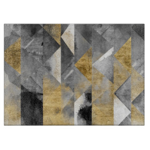 Planche À Découper Réflexions dorées I