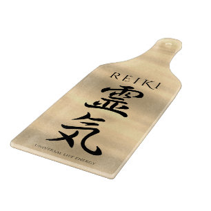 Planche À Découper Reiki 霊 気 Japonais Calligraphic Life Energy