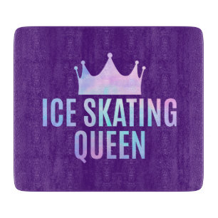 Planche À Découper Reine du patinage sur glace - Amateurs de patinage