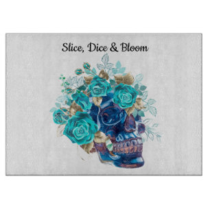 Planche À Découper Requiem Fleur Bleue