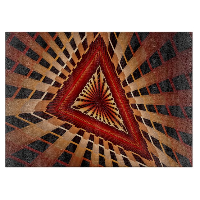 Planche À Découper Réseau d'Imaginaires 3D Conception graphique fract (Devant)