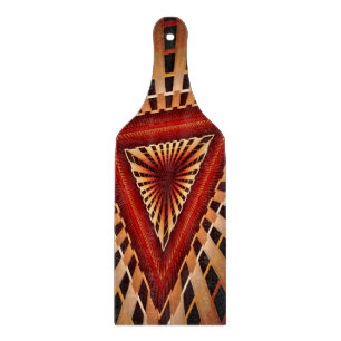 Planche À Découper Réseau d'Imaginaires 3D Conception graphique fract