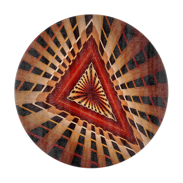 Planche À Découper Réseau d'Imaginaires 3D Conception graphique fract (Devant)