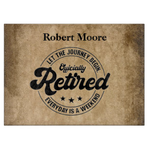 Planche À Découper Retraite