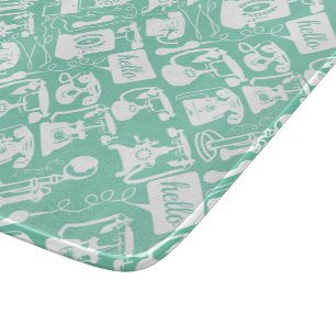 Planche À Découper Rétro n'importe quel Motif téléphonique couleur