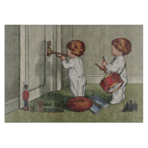 Planche À Découper Réveillez-vous son joli enfant de Noël